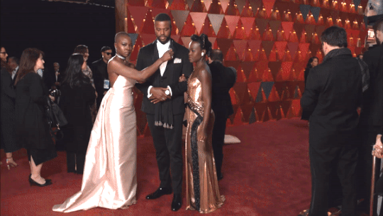 thehighpriestofreverseracism:  notanunsophisticatedwoman:  stream: 2018 Oscars Glambot