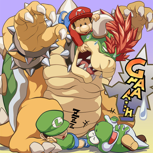 latanieredecyberwolf:  Bowser Concept  by Masa Bowser 