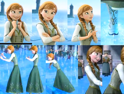 FrozenHeart — eowynodair: Anna's ending dress in Frozen I...