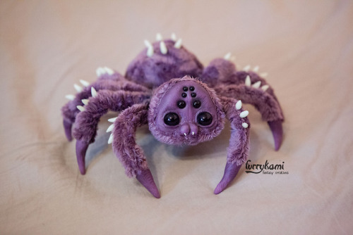 Spider art doll. Different color are available bit.ly/cute-spider