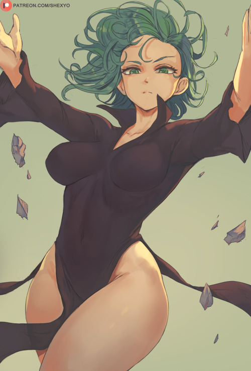 fantasy-scifi-art:  Tatsumaki (One Punch