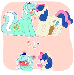 mlpfim-fanart:Lyrabon by MegaDiancieX3 Eeeesocute &lt;3