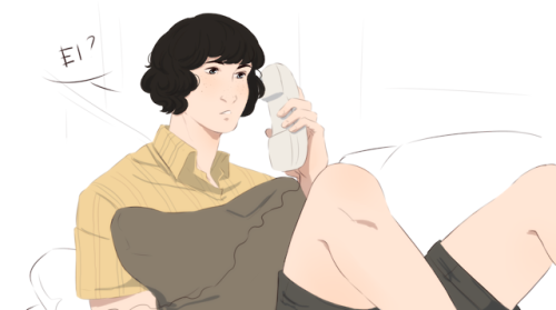 cutetanuki-chan:Will -I’m not gonna fall in love and not jealous- Byers☆ commissions is open ☆