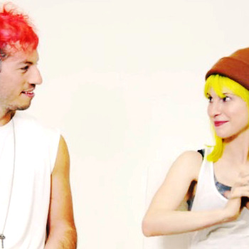 paramoreisoureverything:Hayley Williams + Josh Dun