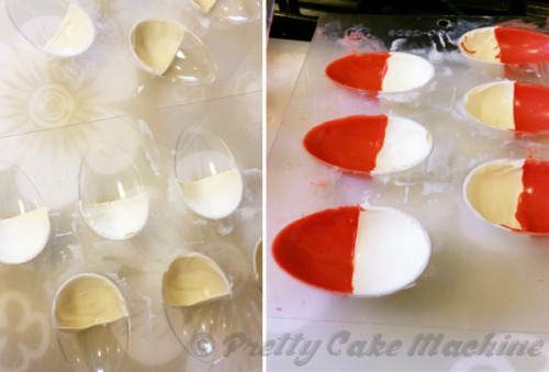 prettycakemachine:For Easter this year I made a tutorial for Pokémon Chocolate Surprise Eggs! Link t