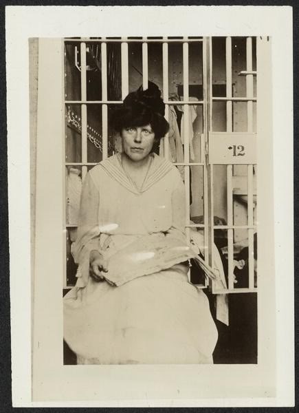 &lsquo;Night of Terror&rsquo; on Nov. 15, 1917- Lucy Burns hands were chained