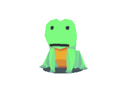 pixelsnpaper:  Do you need to save your game? Or perhaps transfer DP? I was working on unwrapping him and I just had to finish him all the way and make an Idle for him. He’s just too adorable not to, and you all deserve him. I’ll finish the rest though!