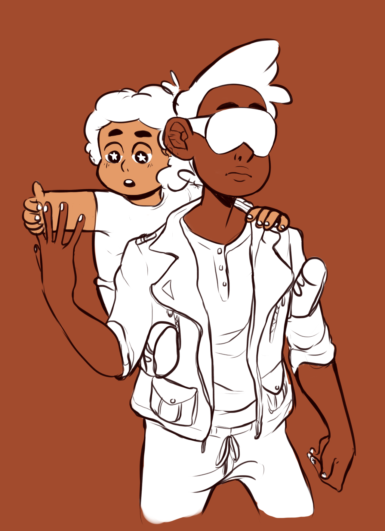 myartingplace:  ~I just want to hang with the cool kids~ 