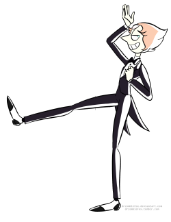 drzombiefox:   There was a lot in that new promo but I think this was my favorite. Pearl in a tuxedo is just ahhhhh &lt;3 
