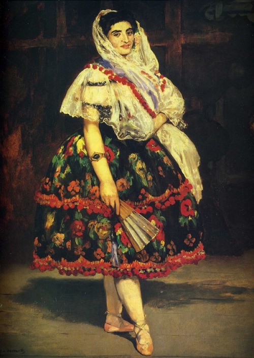 Édouard Manet - Lola de Valence 1861-1862 Louvre, Paris