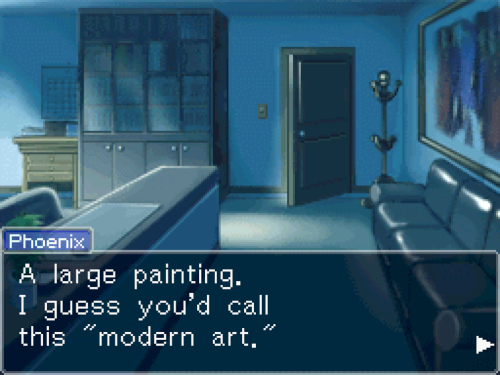 obsessiveaboutthings:Phoenix Wright, Ace Former Art Student