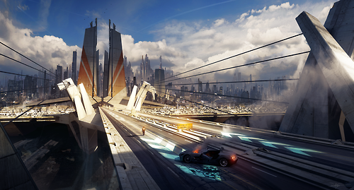 hellyesconceptart: theartofanimation: Bastien Grivet “Oh the places you’ll go”