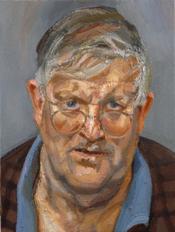 artist-freud: David Hockney, Lucian Freud