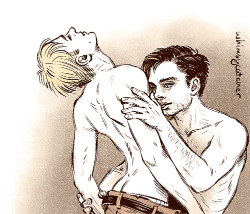 whimsycatcher:Hope you enjoy some pre-serum Stucky! Saw a pose that I thought really suited these tw