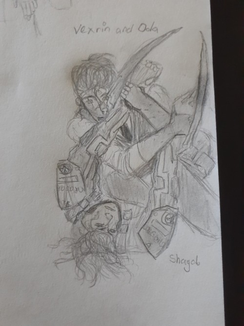 Here's My First Piece Of Oda Sandayu And Vexrin Vincent. Hope You All Enjoy And Now I'm Working On Another