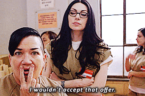 lauraslittlespoon:Welcome to Litchfield, inmate.