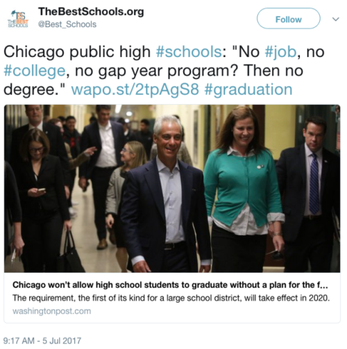 teaboot:princessnijireiki:thewinterotter:micdotcom:Chicago public schools to withhold diplomas if st