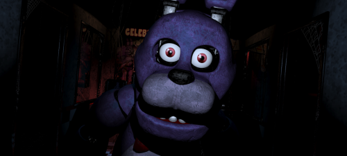 askgoldenfazbear:  lyralei-the-pixie:  I don’t think you’re ready for freddy.  you know shit’s getting real when freddy gives you goldie’s white pupil death stare 
