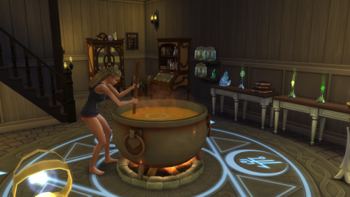 Cappuccino - Witch HomeWitch family home No CC, playtested and fully furnished; bb.moveobjects must 