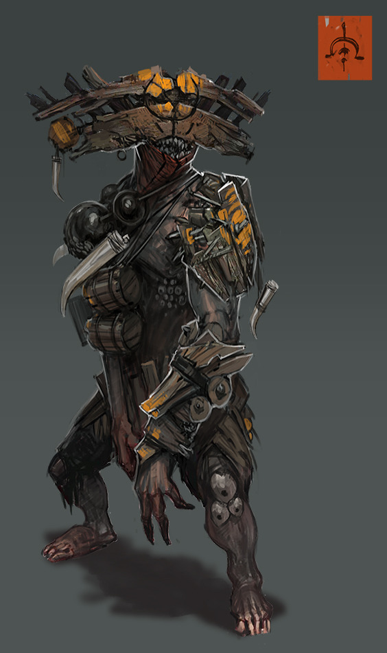cybercircuitz:  creaturesfromdreams:  Featured Artist #25: Darren Bartley (Fightpunch)