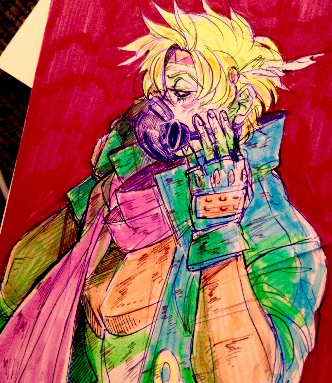 joyejoyu:  I was supposed to draw something embarrassing but then it came out sad