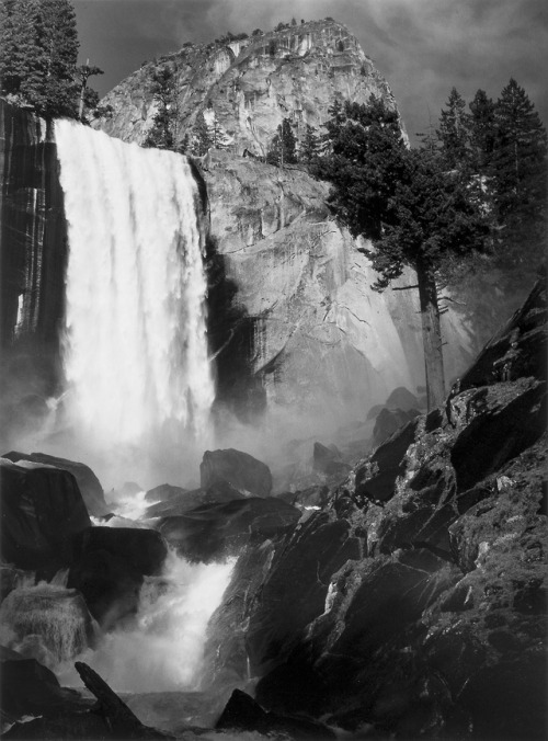 theamericanparlor - Vernal Fall, Yosemite Valley, California,...