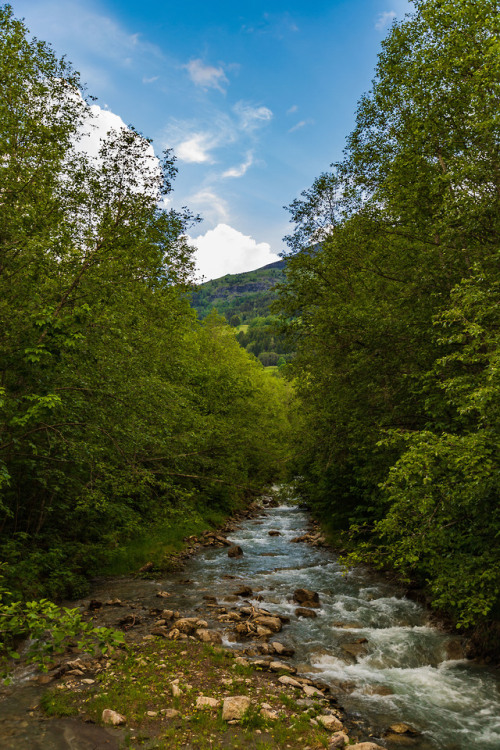 nature-hiking: forest stream 9/? - Tour du Mont Blanc, June 2019photo by nature-hiking