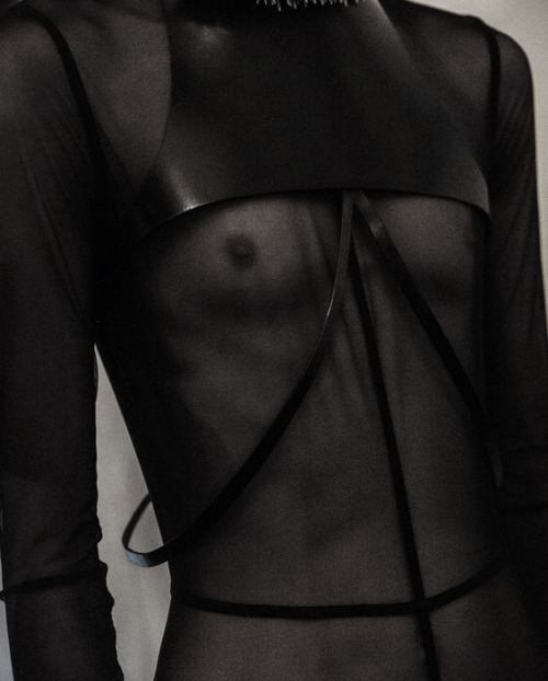 hapless-hollow: Ann Demeulemeester SS16 Backstage               &