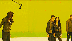 flawlesstew:  Behind the Scenes of Breaking Dawn Part 2 
