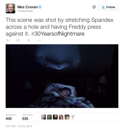 thefilmfatale:  Director Wes Craven reveals adult photos