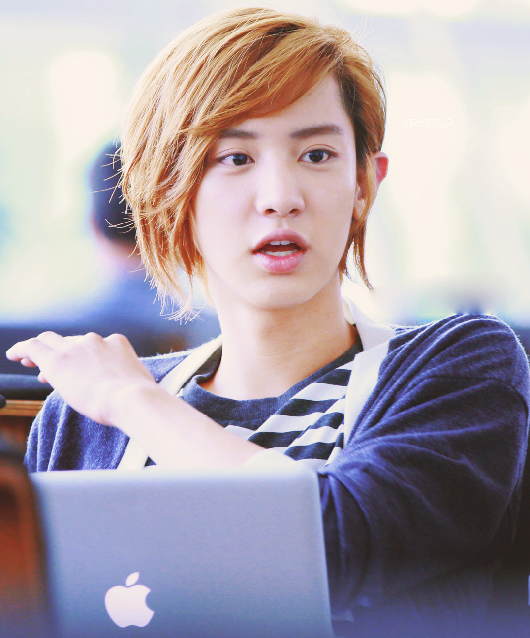 krisitup: Precious Chanyeol @ The Airport