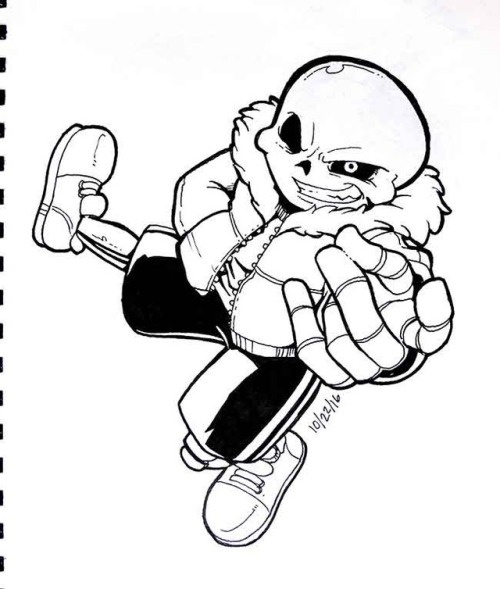 Sans done for Inktober 2016.  Patreon  • porn pictures