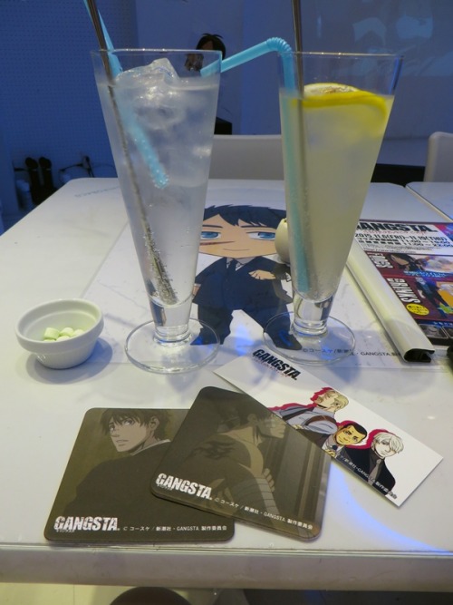Shirobaco Gangsta cafe!So, today I went to another Gangsta collaboration cafe, this time little off 