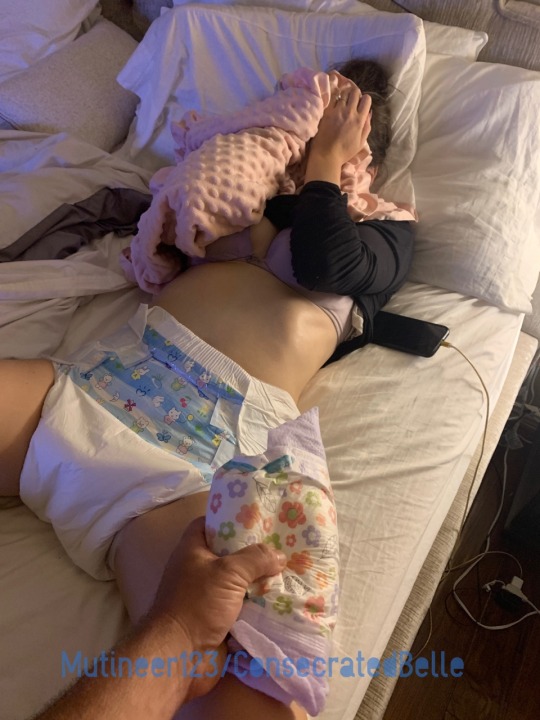mutineer123:  Well that will just about do it for the pull-ups. Baby girl just can’t keep them dry. 