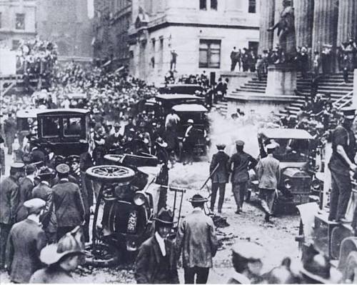 America&rsquo;s first large scale terrorist attacks, part I &mdash; The Bombing of 1919 and the Wall