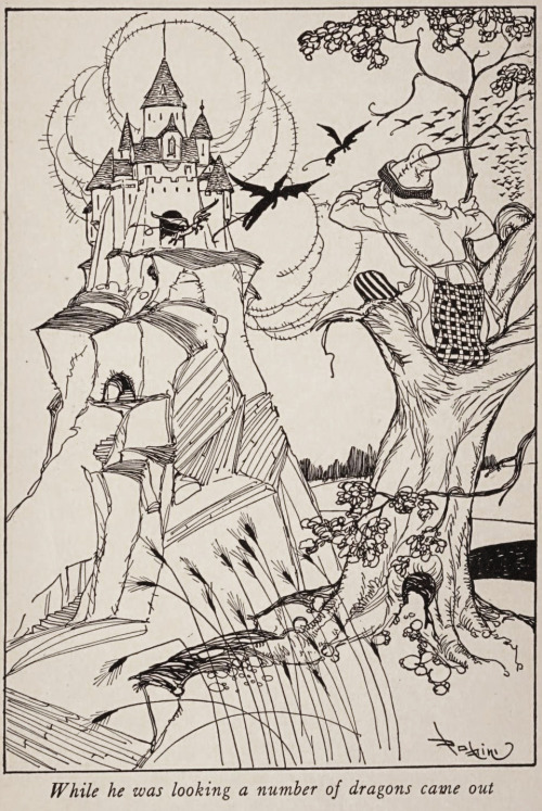 Alexander Popini (1878-1962), “The Fir-Tree Fairy Book” by Clifton Johnson, 1912Source
