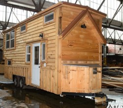 tinyhousetown:  A craftsman tiny home for sale in Knoxville, TN  Gorgeous start, but needs way more storage 😍