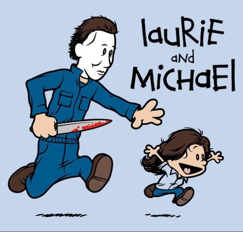 pr1nceshawn:  Tommy and Jason, Nancy and Freddy, Sally and Bubba & Michael and Laurie by mikehandyart.  