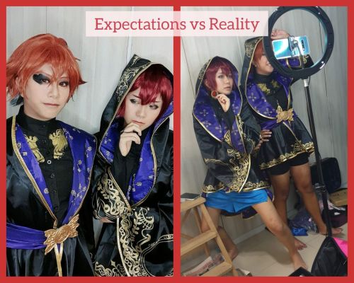 Impromptu Ace costest with a friend who did Riddle with me. Bonus Expectations VS Reality picture be