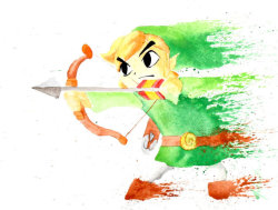 retrogamingblog:  Toon Link by Nicholas Kilborn