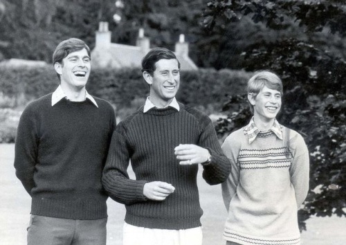 roundheadsrule: Prince Andrew, Prince Charles and Prince Edward. All circumcised at birth