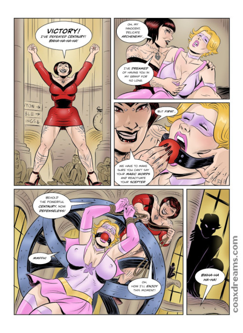 Superhero and villain stuff :-)From the digital comic &ldquo;Short Fetish Stories&rdquo;. &n
