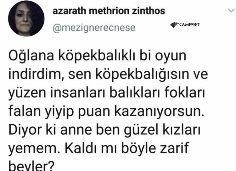 Çekirdekten yetişiyor.....