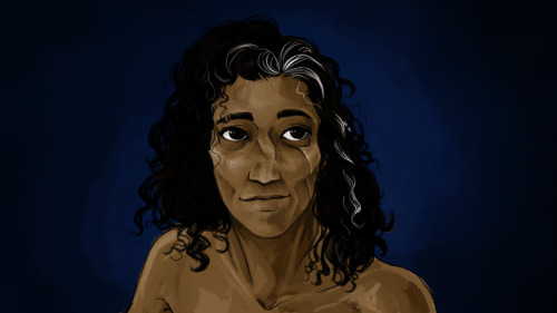 ongoingart: A Fitz hair experiment(a failed one, I think. The sketch was solid, but I got carried aw
