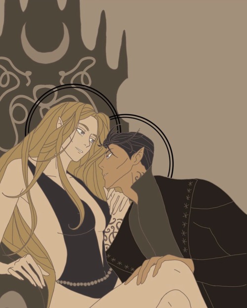 Feyre And Rhys - A Court Of Thorns And Roses
