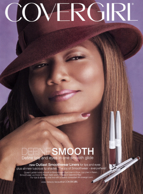 Porn Queen Latifah for CoverGirl photos