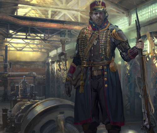 ravenkult: colonel by Matus Garaj www.artstation.com/artwork/XkRBD