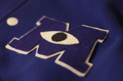 Pixar News’ Custom Monsters University Letterman Jacket! Click for ...