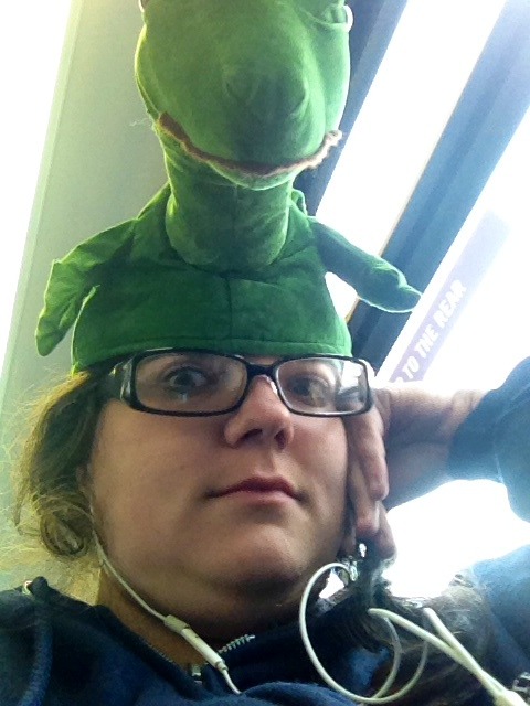 jonboowart:  jonboowart:  jonboowart:  jonboowart:  there’s an old man on my bus wearing a sparkly devil horn headband i don’t understand    now he’s wearing a hot dog hat this is not a drill  i’m putting on my dinosaur hat we can be hat friends