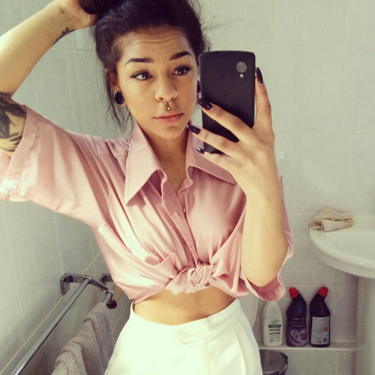 mia-redworth:  This outfit was so cute, shame I look about 12  really adorable outfit